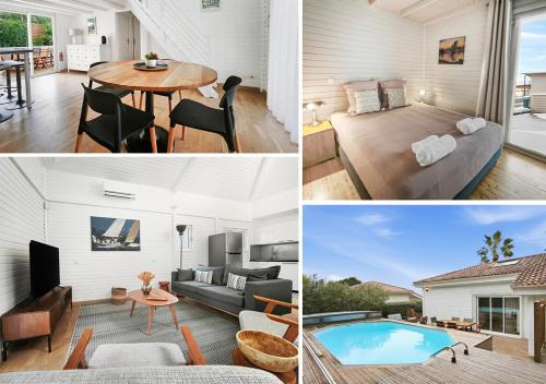 Gassin Ski Chalet | Chalet premium style californien Piscine privée Gassin St-Tropez idéal famille