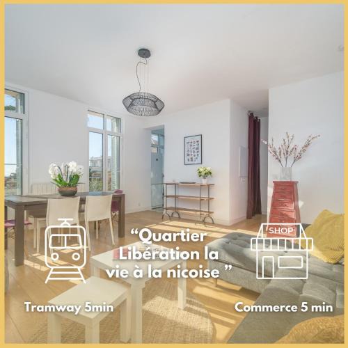 Mantega Apartment | Quartier Libération - La Vie à la Niçoise