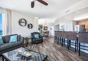 4 Complimentary Beach Chairs! Aqua 601 Oceanfront-3 Balconies! Sleeps 8+Clean