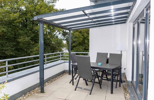 Heppens Apartment | 184 Penthouse am Park - Rembrandt - Rembrandt - Wohnen im Penthouse mit Überdachter Terrasse