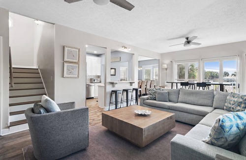 White's Gulfview House | 50 Steps to Quiet Gated Beach! Private Heated Pool-LOTS of Parking + 6 Bikes!
