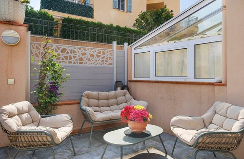Saint-Jean-Cap-Ferrat Apartment | Apartment "La Palamida" with Sea View and Air Conditioning