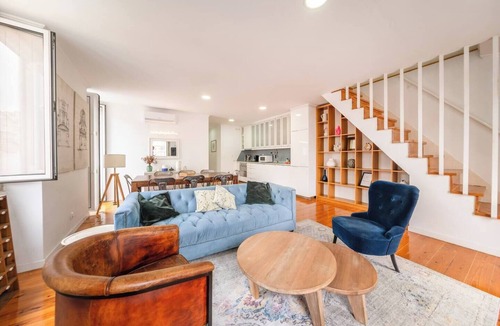 Socorro Apartment | Castle-View Penthouse Duplex in Lisbon