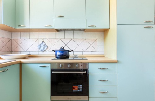 Buggerru Apartment | GuestHost - Cozy 70 sq m apartment, perfect for six people, located on the mezzanine floor of a small condominium.The property is located in Buggerru, approximately 1.4 km from Buggerru Beach and 7 km from Cala Domestica Beach. The area is conveniently l