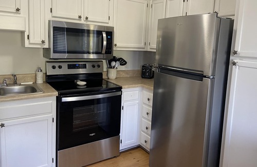 Folly Field Condo | Oceanside 2BR/2BA -Steps to the Beach Sprinkler Renovation in progress May/June