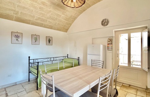 Marina di Felloniche House | Sea view trullo with heated whirlpool
