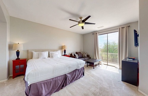 Desert Ridge House | Spacious home on the golf course with private pool, BBQ grill, remote workspaces
