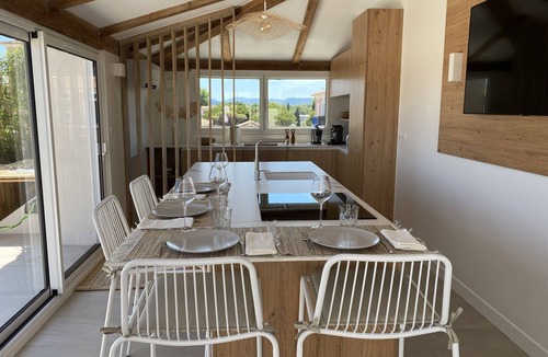 Port Grimaud Apartment | Superb house on the ROOF, Terrace with SUPERB VIEW on the CANALS and JACCUZZI