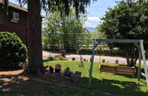 Black Mountain House | The Filling Station of Black Mountain; 3BR/1BA -Newly added daybed in sunroom!