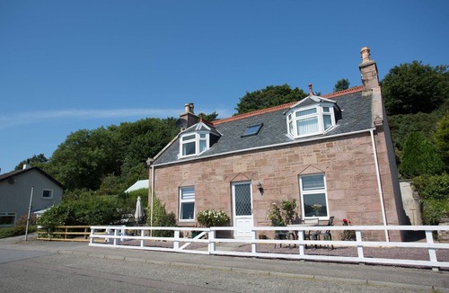 Inverness Cottage | Traditional stone built cottage, beautifully renovated,uninterrupted Sea view