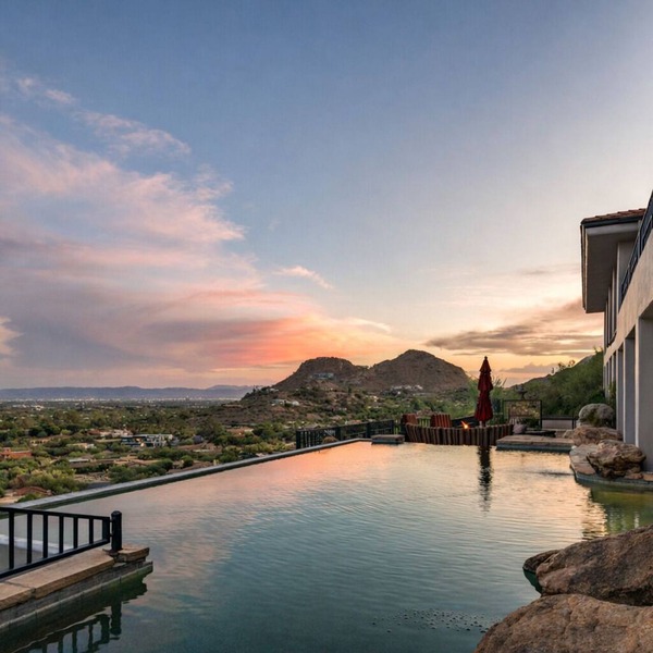 Mansion on the Mountain in Paradise Valley with Breathtaking views!