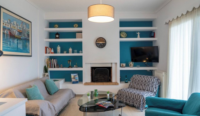 3-bedroom villa in peaceful Kaki Thalassa with privacy and comfort