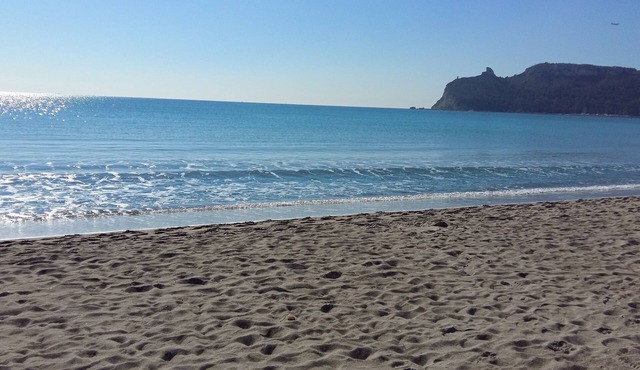 A two-family villa located about 1.5 km from Poetto Beach