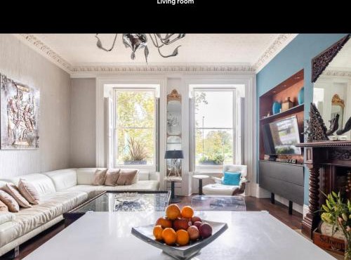A unique elegant large garden flat overlooking Clapham Common