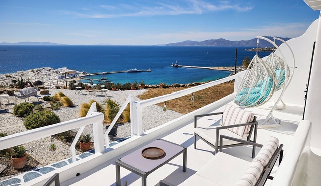 Amazing Panoramic View From New Port Up To The Famous Windmills And Beyond