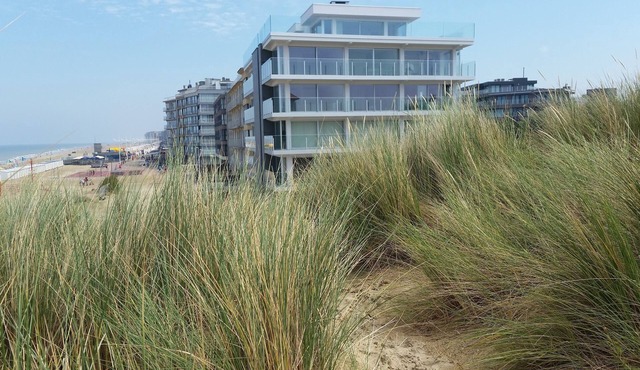 Apartment facing the sea with balcony, very bright with garage