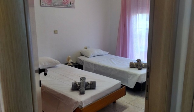 Apartment "Grace" with 2 spaces, at the foothills of Filerimos, Ialysos - Rhodes