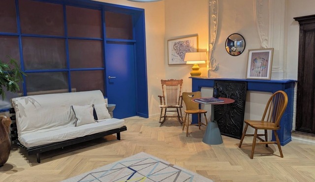 Authentic apartment in medieval heart of Ghent, 50m from the Castle of the Counts.