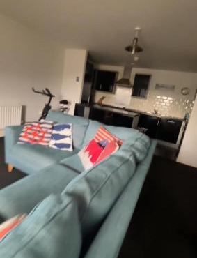 Beautiful blue apartment