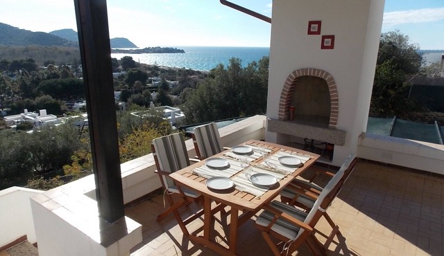 BEAUTIFUL PANORAMIC VILLA 5 MIN FROM GEREMEAS BEACH