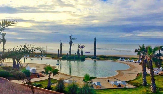 Charming seaside villa at aglou plage tiznit