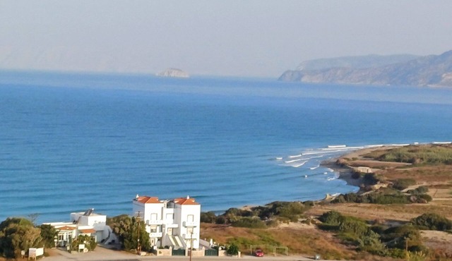 Charming Waterfront Villa in South Rhodes , near Monolithos and Prasonissi