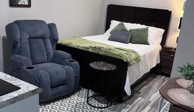 Cozy-modern-charming Studio-Converted Garage-WiFi-AC in Northdale Area in Tampa.