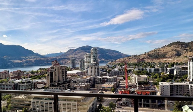 Great downtown location with an amazing view!