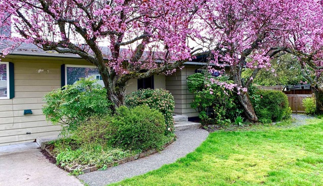 Impeccable Cleanliness Family & Pet Friendly Large Deck House Near YYJ & Ferry