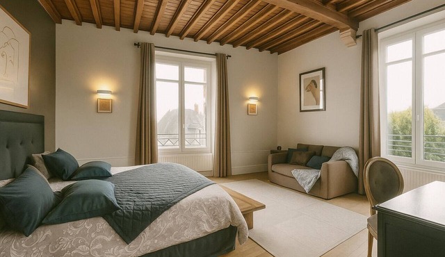 Large 4* apartment for 6 people in the center of Chartres