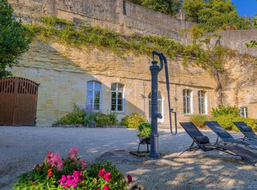 Maison troglodyte de charme avec salle de jeux et spa à Vouvray - FR-1-381-87