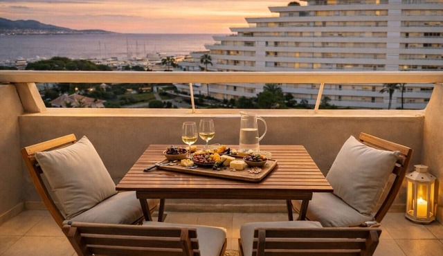 Marina - Vue Panoramique Mer & Port - 4 personnes