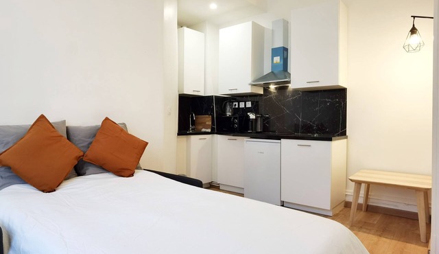 New decored Apt/elevator/50 m to Lafayette/1mn to metro