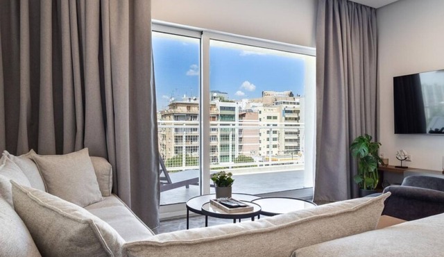 Parthenon view luxury penthouse