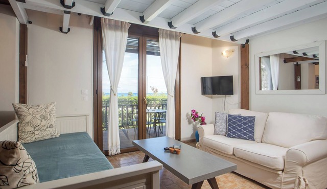 Spacious sea view studio ATHENA for 2-3 persons in Rhodes - Ialysos