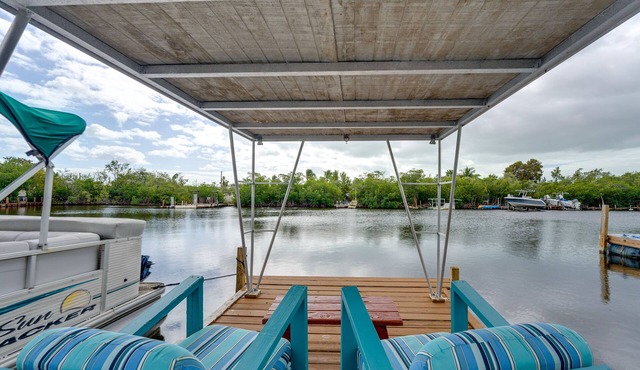 Tropical Key Largo Retreat w/Private Dock!