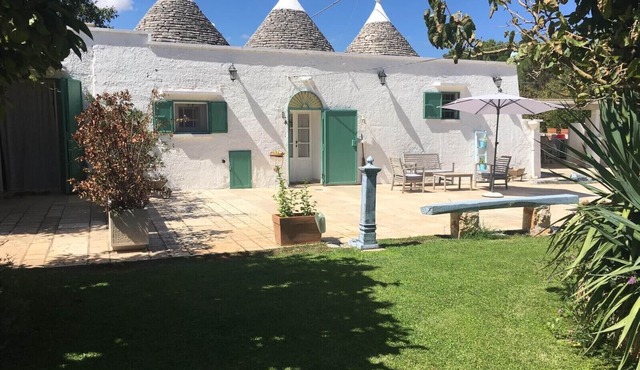 Trulli in Apulia with pool and pine forest with hammocks. a fairy tale!