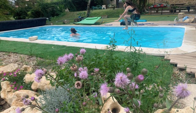 Villa Baptiste 25 minutes from Bordeaux Billiards Sauna Spa Swimming pool Table tennis Table soccer