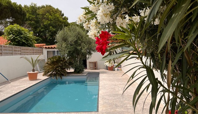 Villa de Plage Avec Piscine 6 Personnes