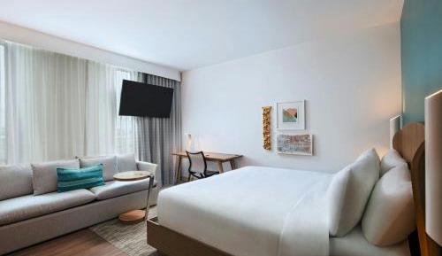 King Studio with Sofa Bed and City View
