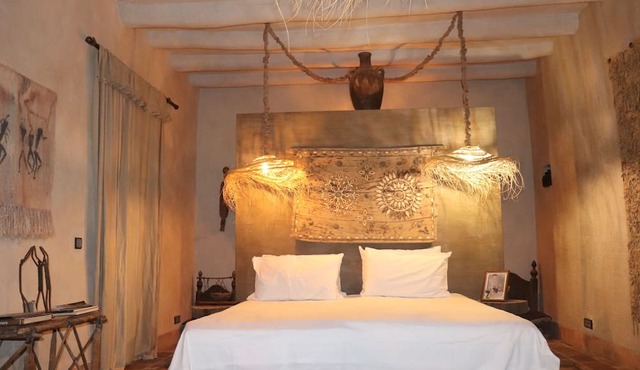 Traditional Moroccan Room by the Pool with Garden, Hammam & Spa Access